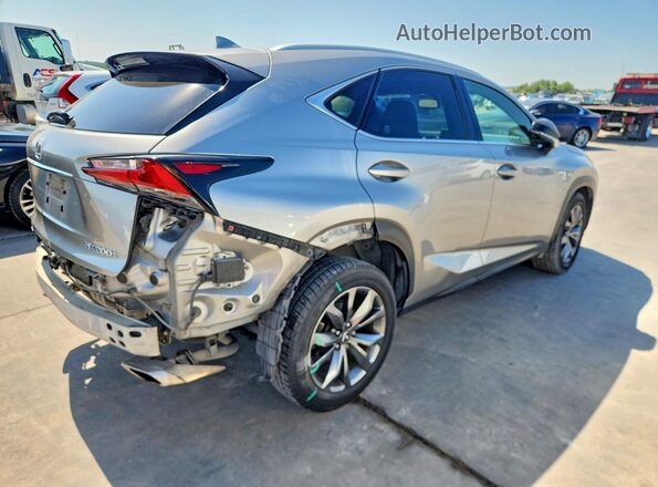 JTJYARBZ3G2032467 2016 LEXUS NX Silver Հետևի աջ