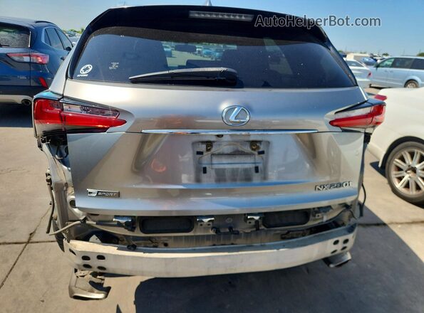 JTJYARBZ3G2032467 2016 LEXUS NX Silver Հետևի տեսք