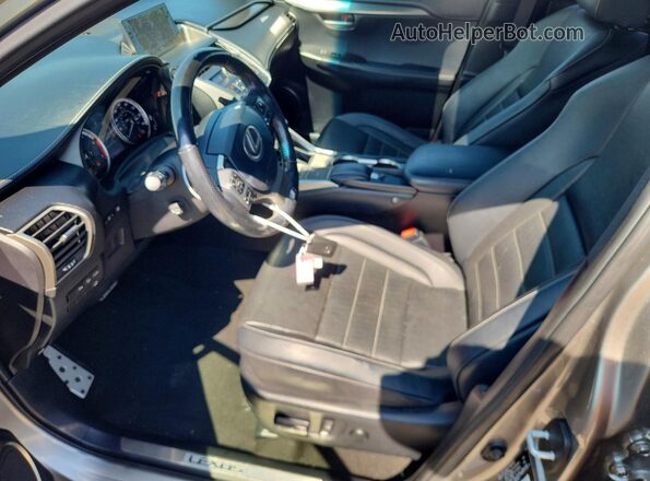 JTJYARBZ3G2032467 2016 LEXUS NX Silver Սալոնի դիմացի տեսք
