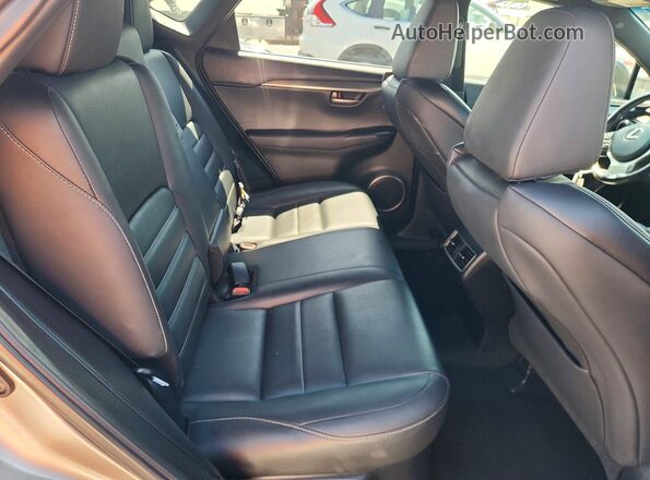 JTJYARBZ3G2032467 2016 LEXUS NX Silver Սալոնի հետևի տեսք