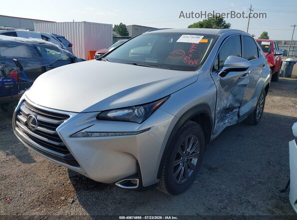JTJYARBZ3G2041380 2016 LEXUS NX 200T Silver Front left