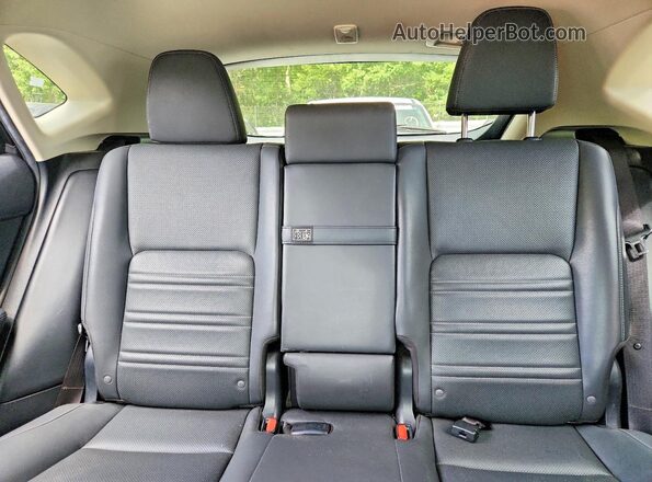 JTJYARBZ3J2105277 2018 LEXUS NX Черный Вид задних сидений