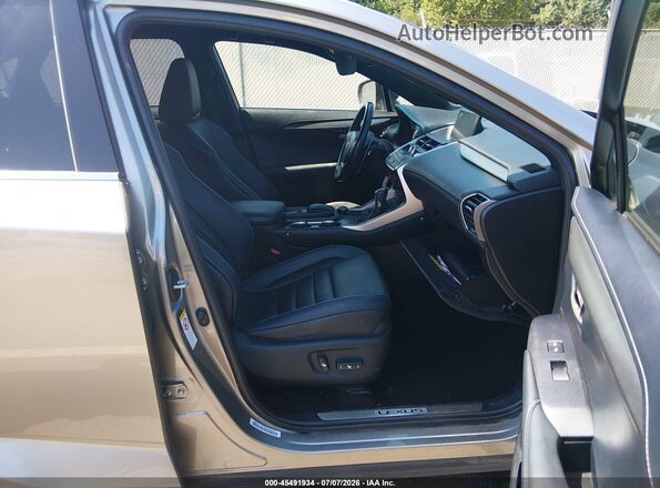 JTJYARBZ4G2035121 2016 LEXUS NX 200T Silver წინა სალონის ხედი