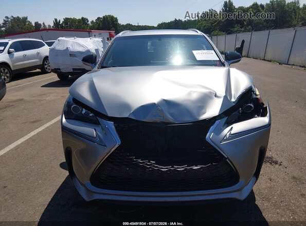 JTJYARBZ4G2035121 2016 LEXUS NX 200T Silver ხელსაწყოთა პანელის ხედი