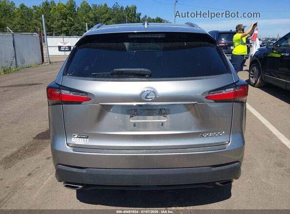 JTJYARBZ4G2035121 2016 LEXUS NX 200T Silver 