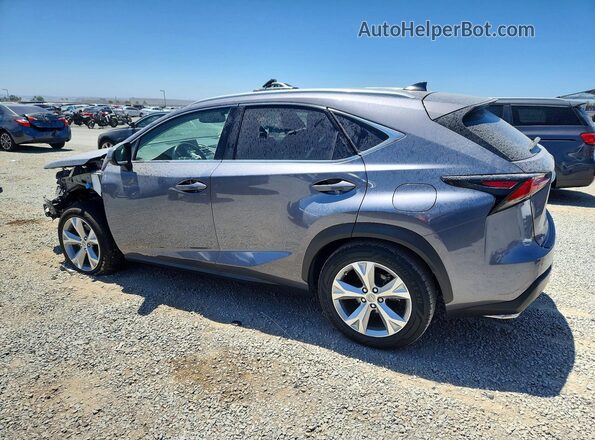 JTJYARBZ4H2052695 2017 LEXUS NX Silver Trasero izquierdo
