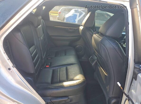 JTJYARBZ4H2054527 2017 LEXUS NX Silver Widok tylnych siedzeń