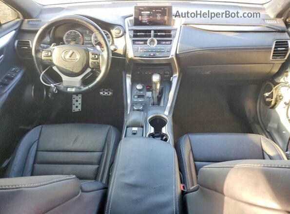 JTJYARBZ4H2054527 2017 LEXUS NX Silver Widok deski rozdzielczej