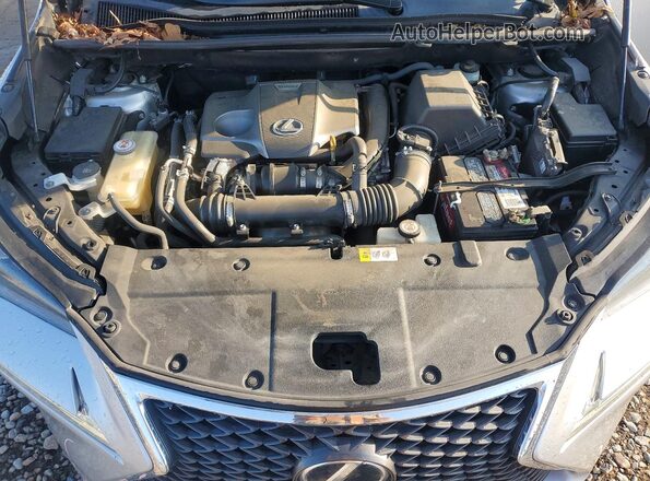 JTJYARBZ4H2054527 2017 LEXUS NX Silver Widok wnętrza z tyłu
