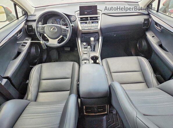 JTJYARBZ4H2063258 2017 LEXUS NX Burgundy Dashboard view