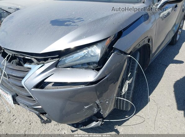 JTJYARBZ4H2066046 2017 LEXUS NX 200T Black Widok z przodu