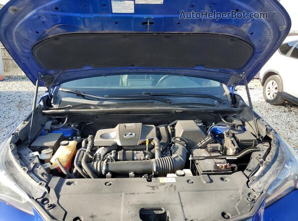JTJYARBZ4J2106941 2018 LEXUS NX Blue Вид задньої частини салону