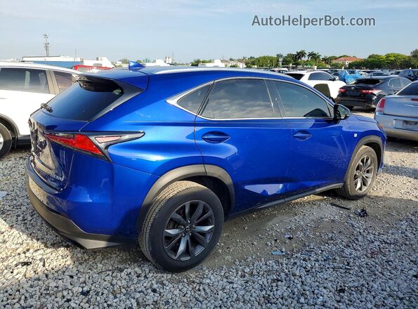 JTJYARBZ4J2106941 2018 LEXUS NX Blue Задня права чверть