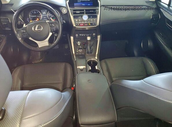 JTJYARBZ4K2129721 2019 LEXUS NX White Widok deski rozdzielczej