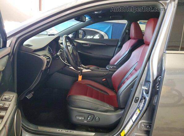 JTJYARBZ5G2038805 2016 LEXUS NX Gray Widok wnętrza z przodu