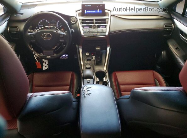 JTJYARBZ5G2038805 2016 LEXUS NX Gray Widok deski rozdzielczej