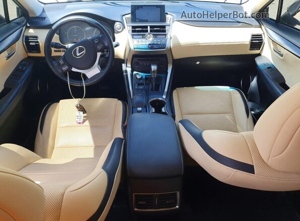 JTJYARBZ5G2046239 2016 LEXUS NX Silver Vista del salpicadero