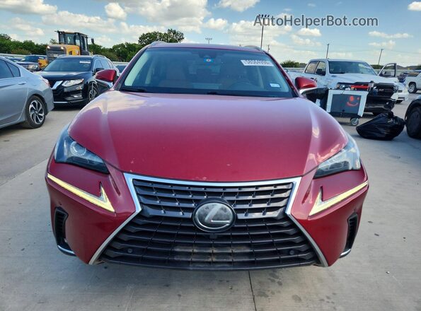 JTJYARBZ5J2111405 2018 LEXUS NX Red Front view