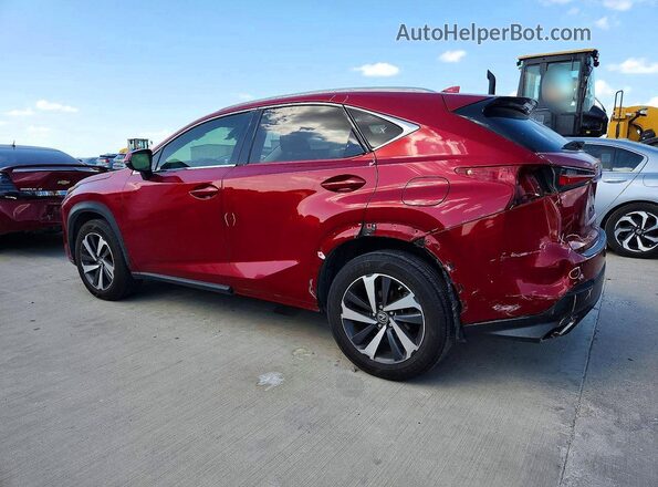 JTJYARBZ5J2111405 2018 LEXUS NX Red Rear left