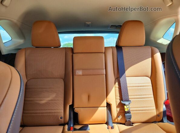 JTJYARBZ5J2111405 2018 LEXUS NX Red Rear seats view