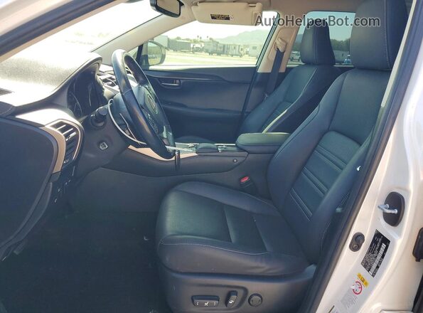 JTJYARBZ5K2135303 2019 LEXUS NX White Widok wnętrza z przodu
