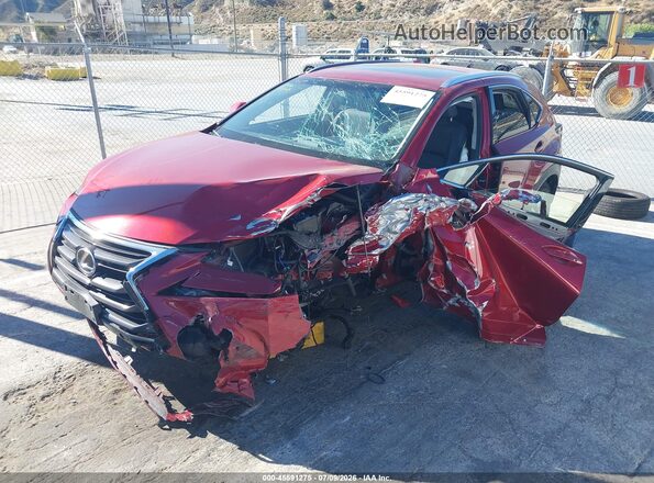 JTJYARBZ6G2026419 2016 LEXUS NX 200T Red წინა ხედი