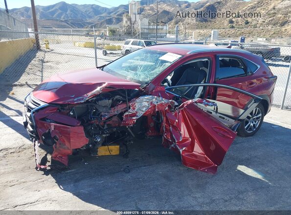 JTJYARBZ6G2026419 2016 LEXUS NX 200T Red 