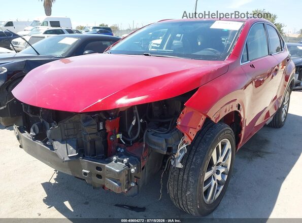 JTJYARBZ6G2028896 2016 LEXUS NX 200T Red Vista frontal
