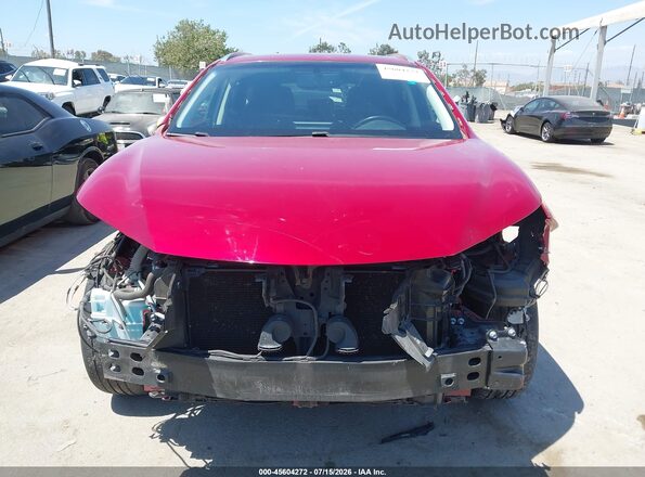 JTJYARBZ6G2028896 2016 LEXUS NX 200T Red Vista interior trasera