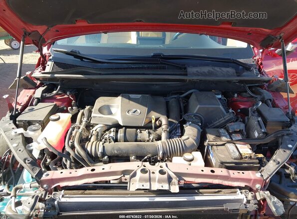 JTJYARBZ6G2035170 2016 LEXUS NX 200T Red უკანა ხედი