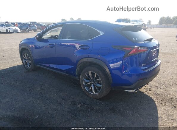 JTJYARBZ6G2038473 2016 LEXUS NX 200T Blue Tył lewy