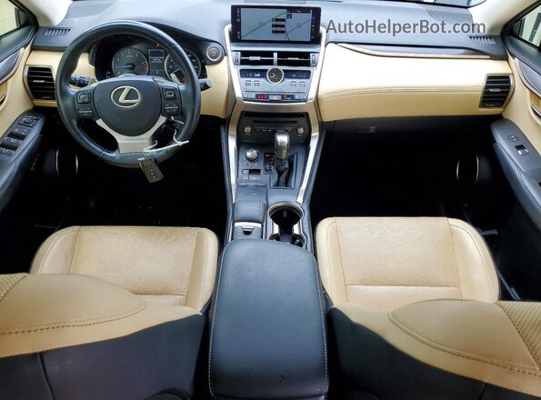 JTJYARBZ6J2097627 2018 LEXUS NX Black Widok deski rozdzielczej