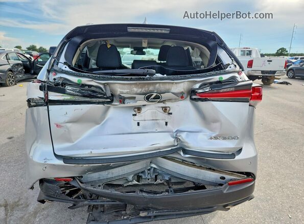 JTJYARBZ6J2107752 2018 LEXUS NX Silver Հետևի տեսք