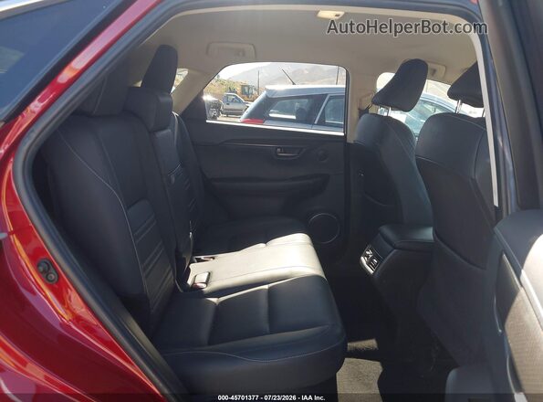 JTJYARBZ6K2118137 2019 LEXUS NX 300 Red Widok naklejki z numerem VIN