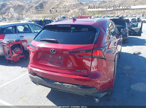 JTJYARBZ6K2118137 2019 LEXUS NX 300 Red Tył prawy