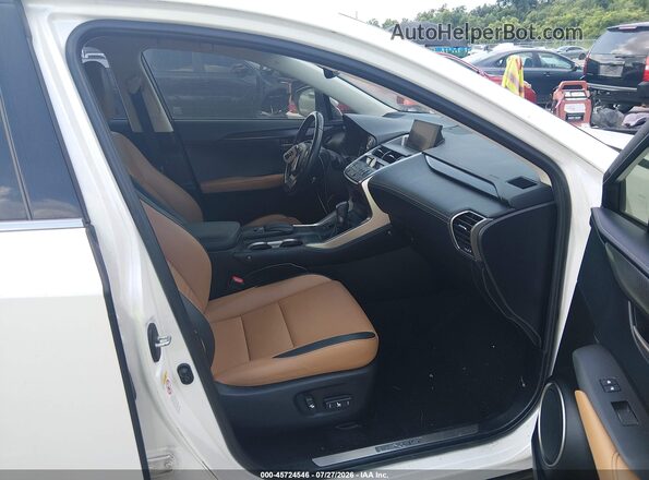 JTJYARBZ7G2039924 2016 LEXUS NX 200T White Սալոնի դիմացի տեսք