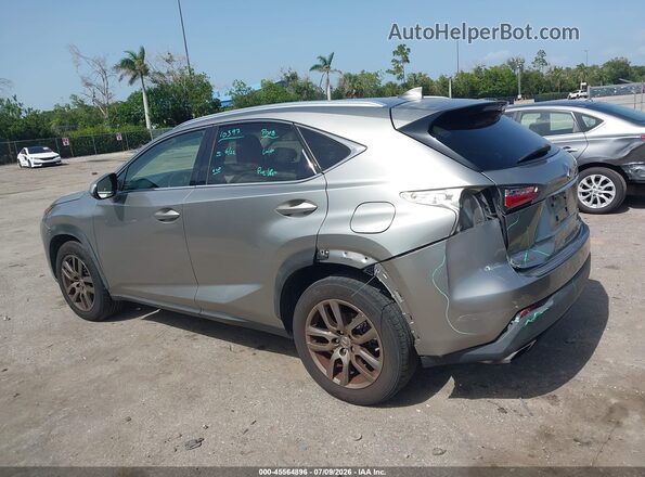 JTJYARBZ7G2047392 2016 LEXUS NX 200T Серебряный Задняя левая четверть