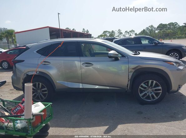 JTJYARBZ7G2047392 2016 LEXUS NX 200T Серебряный Панорамный вид салона 360°