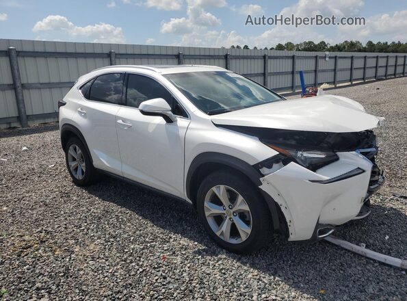 JTJYARBZ7H2059754 2017 LEXUS NX Белый Передняя правая четверть