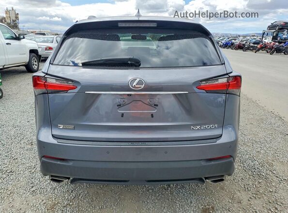 JTJYARBZ7H2085111 2017 LEXUS NX Gray Rear view