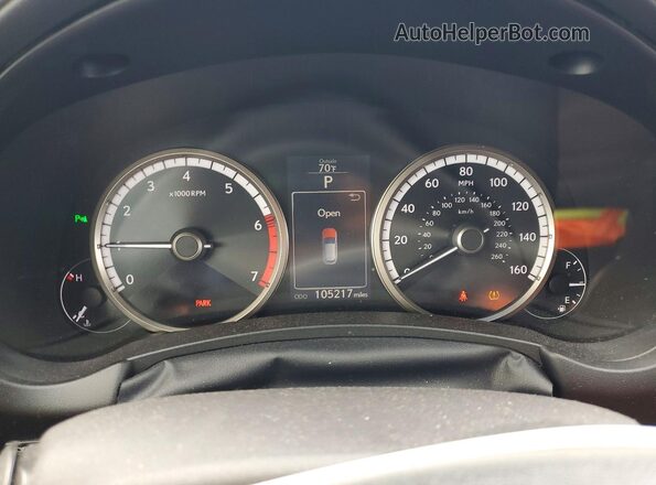 JTJYARBZ7H2085111 2017 LEXUS NX Gray Instrument cluster view