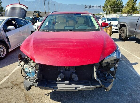 JTJYARBZ7J2105413 2018 LEXUS NX Red წინა ხედი
