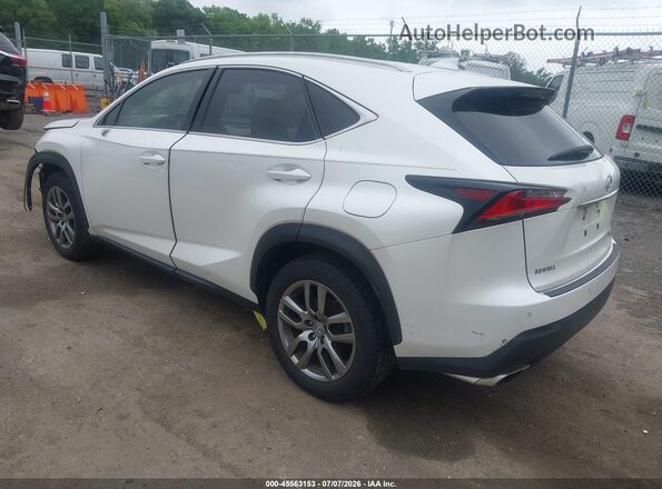 JTJYARBZ8G2026549 2016 LEXUS NX 200T White უკანა მარცხენა