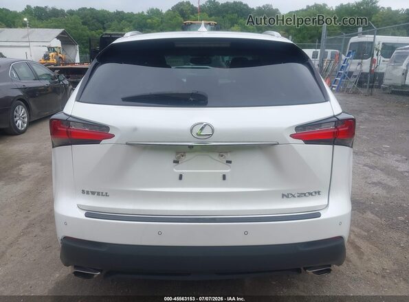JTJYARBZ8G2026549 2016 LEXUS NX 200T White 