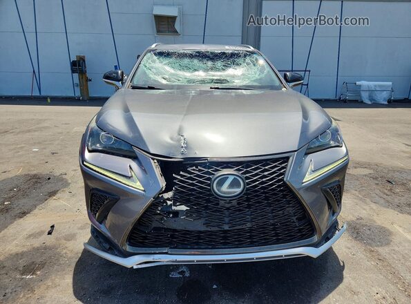 JTJYARBZ8J2087570 2018 LEXUS NX Charcoal Դիմացի տեսք