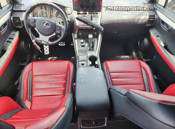 JTJYARBZ8J2087570 2018 LEXUS NX Charcoal Առջևի վահանակի տեսք