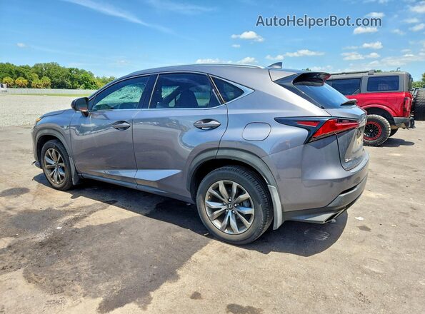JTJYARBZ8J2087570 2018 LEXUS NX Charcoal Հետևի ձախ