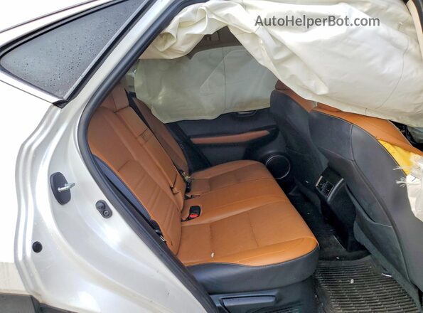JTJYARBZ8J2098987 2018 LEXUS NX White Հետևի նստատեղերի տեսք