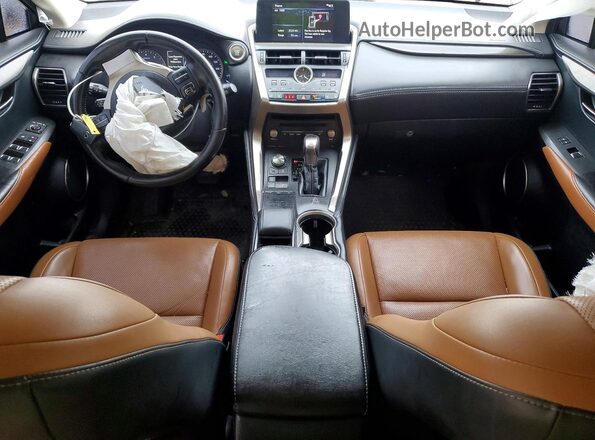 JTJYARBZ8J2098987 2018 LEXUS NX White Առջևի վահանակի տեսք