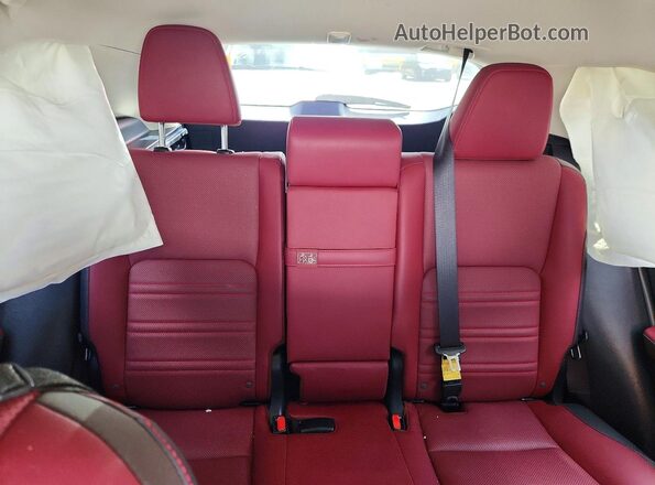JTJYARBZ8K2125476 2019 LEXUS NX White Rear seats view